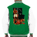 Sidney Maurer Original Portrait Of Muhammad Ali Sonny Liston Knockout Mens Varsity Jacket - Mens Varsity Jacket