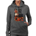 Sidney Maurer Original Portrait Of Muhammad Ali Sonny Liston Knockout Womens Hooded Sweatshirt - Womens Hooded Sweatshirt