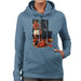 Sidney Maurer Original Portrait Of Muhammad Ali Sonny Liston Knockout Womens Hooded Sweatshirt - Womens Hooded Sweatshirt