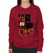 Sidney Maurer Original Portrait Of Muhammad Ali Sonny Liston Knockout Womens Sweatshirt - Womens Sweatshirt