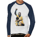 Sidney Maurer Original Portrait Of Pele Mens Baseball Long Sleeved T-Shirt - Mens Baseball Long Sleeved T-Shirt