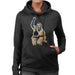 Sidney Maurer Original Portrait Of Pele Womens Hooded Sweatshirt - Womens Hooded Sweatshirt