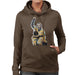Sidney Maurer Original Portrait Of Pele Womens Hooded Sweatshirt - Womens Hooded Sweatshirt