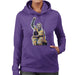 Sidney Maurer Original Portrait Of Pele Womens Hooded Sweatshirt - Womens Hooded Sweatshirt