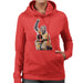 Sidney Maurer Original Portrait Of Pele Womens Hooded Sweatshirt - Womens Hooded Sweatshirt