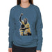 Sidney Maurer Original Portrait Of Pele Womens Sweatshirt - Womens Sweatshirt