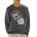 Sidney Maurer Original Portrait Of Steve McQueen Kids Sweatshirt - Kids Boys Sweatshirt