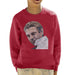Sidney Maurer Original Portrait Of Steve McQueen Kids Sweatshirt - Kids Boys Sweatshirt