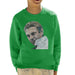 Sidney Maurer Original Portrait Of Steve McQueen Kids Sweatshirt - Kids Boys Sweatshirt