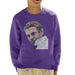 Sidney Maurer Original Portrait Of Steve McQueen Kids Sweatshirt - Kids Boys Sweatshirt