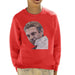 Sidney Maurer Original Portrait Of Steve McQueen Kids Sweatshirt - Kids Boys Sweatshirt