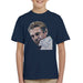 Sidney Maurer Original Portrait Of Steve McQueen Kids T-Shirt - Kids Boys T-Shirt