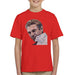 Sidney Maurer Original Portrait Of Steve McQueen Kids T-Shirt - Kids Boys T-Shirt