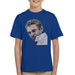 Sidney Maurer Original Portrait Of Steve McQueen Kids T-Shirt - Kids Boys T-Shirt