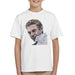 Sidney Maurer Original Portrait Of Steve McQueen Kids T-Shirt - Kids Boys T-Shirt