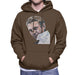 Sidney Maurer Original Portrait Of Steve McQueen Mens Hooded Sweatshirt - Mens Hooded Sweatshirt