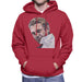 Sidney Maurer Original Portrait Of Steve McQueen Mens Hooded Sweatshirt - Mens Hooded Sweatshirt