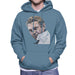 Sidney Maurer Original Portrait Of Steve McQueen Mens Hooded Sweatshirt - Mens Hooded Sweatshirt