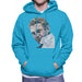 Sidney Maurer Original Portrait Of Steve McQueen Mens Hooded Sweatshirt - Mens Hooded Sweatshirt