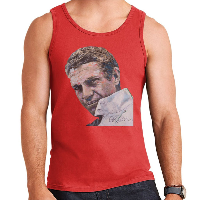 Sidney Maurer Original Portrait Of Steve McQueen Mens Vest - Mens Vest