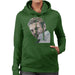 Sidney Maurer Original Portrait Of Steve McQueen Womens Hooded Sweatshirt - Womens Hooded Sweatshirt
