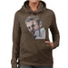 Sidney Maurer Original Portrait Of Steve McQueen Womens Hooded Sweatshirt - Womens Hooded Sweatshirt
