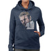 Sidney Maurer Original Portrait Of Steve McQueen Womens Hooded Sweatshirt - Womens Hooded Sweatshirt