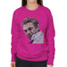 Sidney Maurer Original Portrait Of Steve McQueen Womens Sweatshirt - Womens Sweatshirt