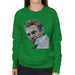 Sidney Maurer Original Portrait Of Steve McQueen Womens Sweatshirt - Womens Sweatshirt