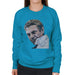 Sidney Maurer Original Portrait Of Steve McQueen Womens Sweatshirt - Womens Sweatshirt