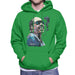Sidney Maurer Original Portrait Of Stevie Wonder Mens Hooded Sweatshirt - Mens Hooded Sweatshirt