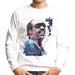 Sidney Maurer Original Portrait Of Stevie Wonder Mens Sweatshirt - Mens Sweatshirt