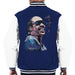 Sidney Maurer Original Portrait Of Stevie Wonder Mens Varsity Jacket - Mens Varsity Jacket