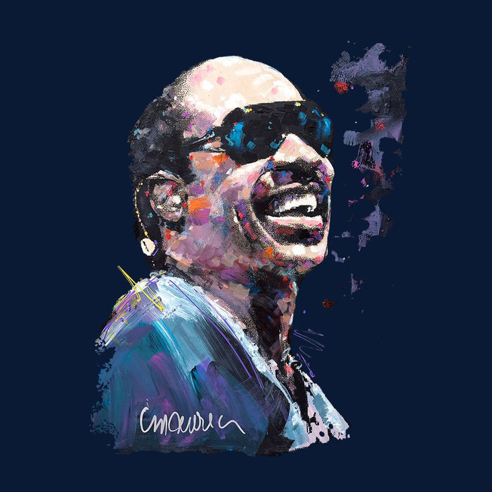 Sidney Maurer Original Portrait Of Stevie Wonder Mens Vest - Mens Vest