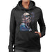 Sidney Maurer Original Portrait Of Stevie Wonder Womens Hooded Sweatshirt - Womens Hooded Sweatshirt