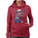 Sidney Maurer Original Portrait Of Stevie Wonder Womens Hooded Sweatshirt - Womens Hooded Sweatshirt