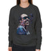 Sidney Maurer Original Portrait Of Stevie Wonder Womens Sweatshirt - Womens Sweatshirt