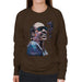 Sidney Maurer Original Portrait Of Stevie Wonder Womens Sweatshirt - Womens Sweatshirt