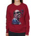 Sidney Maurer Original Portrait Of Stevie Wonder Womens Sweatshirt - Womens Sweatshirt