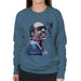 Sidney Maurer Original Portrait Of Stevie Wonder Womens Sweatshirt - Womens Sweatshirt