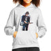 Sidney Maurer Original Portrait Of Bob Dylan On Bass Kids Hooded Sweatshirt - Kids Boys Hooded Sweatshirt