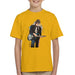 Sidney Maurer Original Portrait Of Bob Dylan On Bass Kids T-Shirt - Kids Boys T-Shirt