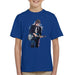 Sidney Maurer Original Portrait Of Bob Dylan On Bass Kids T-Shirt - Kids Boys T-Shirt