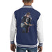 Sidney Maurer Original Portrait Of Bob Dylan On Bass Kids Varsity Jacket - Kids Boys Varsity Jacket