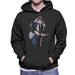 Sidney Maurer Original Portrait Of Bob Dylan On Bass Mens Hooded Sweatshirt - Mens Hooded Sweatshirt