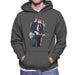 Sidney Maurer Original Portrait Of Bob Dylan On Bass Mens Hooded Sweatshirt - Mens Hooded Sweatshirt