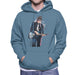 Sidney Maurer Original Portrait Of Bob Dylan On Bass Mens Hooded Sweatshirt - Mens Hooded Sweatshirt