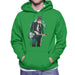 Sidney Maurer Original Portrait Of Bob Dylan On Bass Mens Hooded Sweatshirt - Mens Hooded Sweatshirt