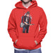 Sidney Maurer Original Portrait Of Bob Dylan On Bass Mens Hooded Sweatshirt - Mens Hooded Sweatshirt