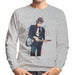 Sidney Maurer Original Portrait Of Bob Dylan On Bass Mens Sweatshirt - Mens Sweatshirt